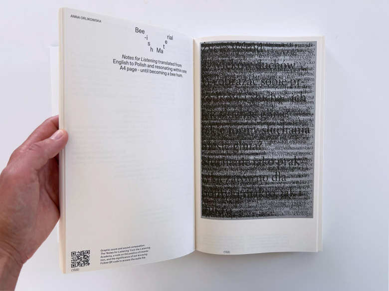Anthology for Listening Vol. II, published by Bureau for Listening, Copenhagen, 2025 

